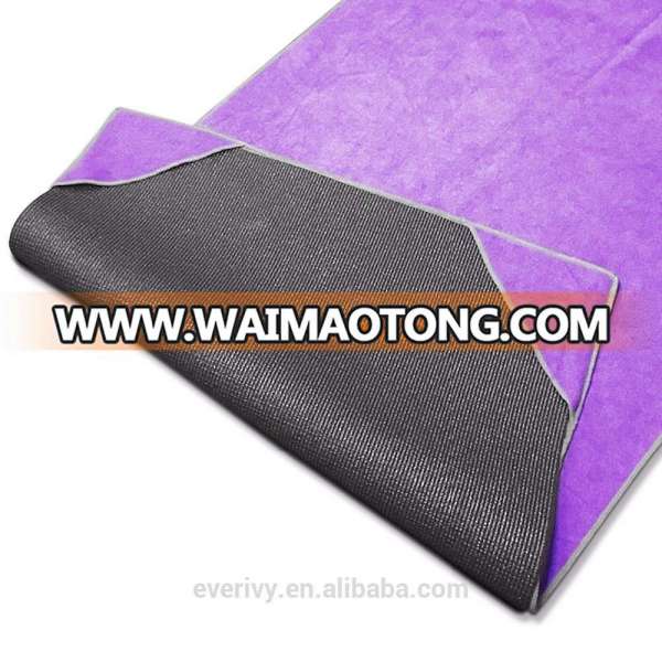 Microfiber Hot Yoga Towel, Protect Your Yoga Mat and Improve Your Grip!